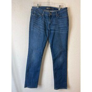 Levi's Slight Curve Sz 8/29 Classsic Rise Slim Leg Jean Medium Wash